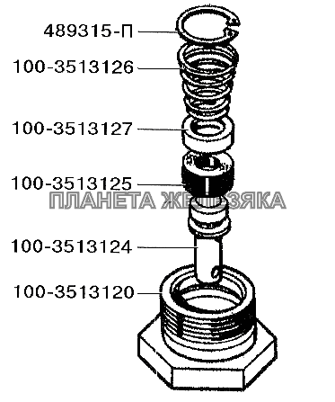 Кран слива конденсата ЗИЛ-5301 (2006)